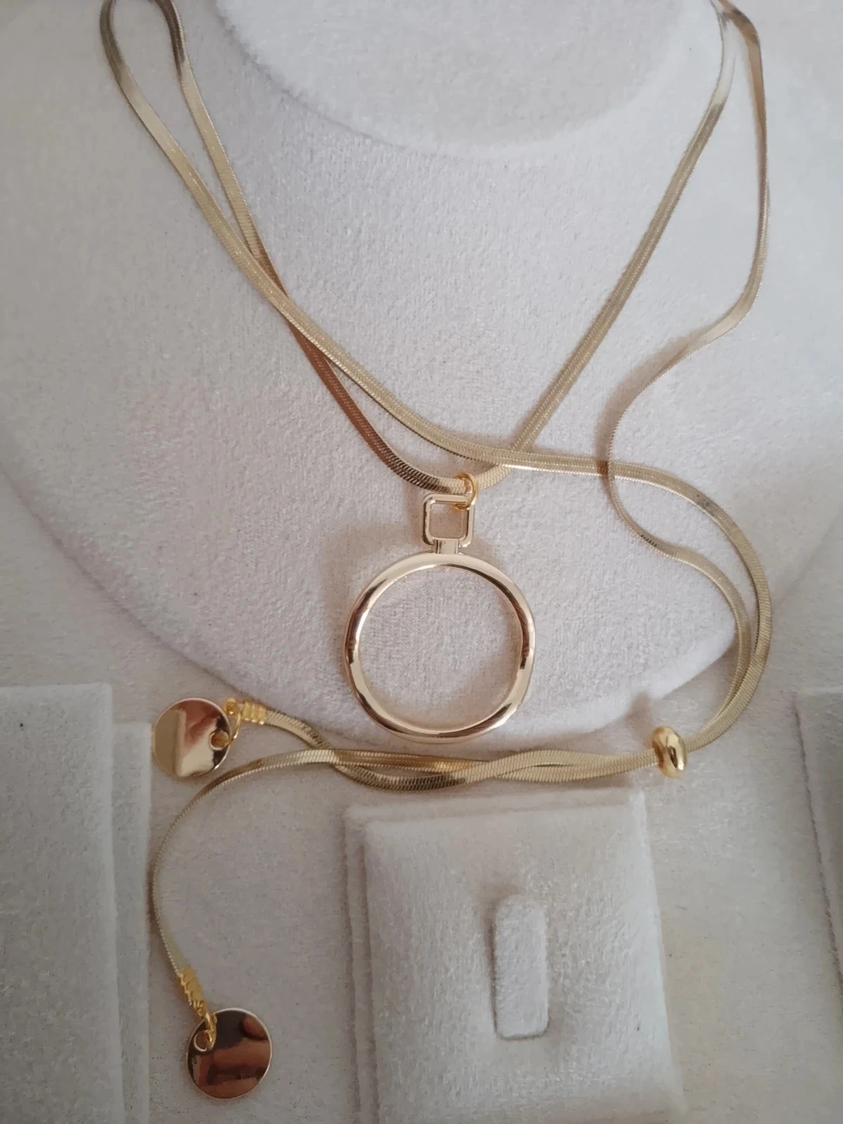 Collier double doré intemporel – photo 2